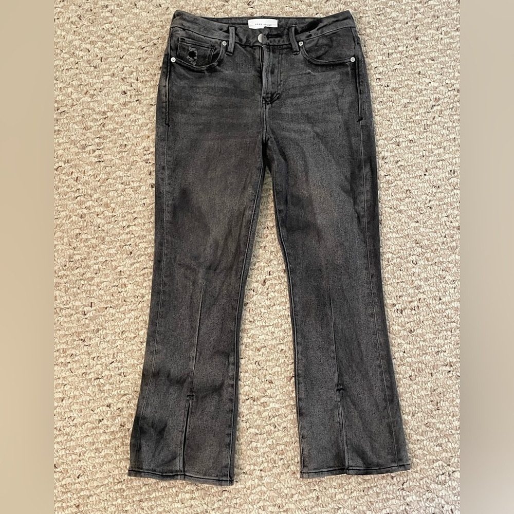 Dear John Jeanne Flare cropped jeans 28/6 EUC - Picture 4 of 9